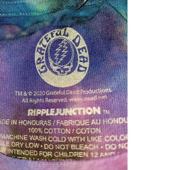 Grateful Dead Galaxy Tie Dye rock Official T-Shirt L XL NWT - Picture 4 of 4